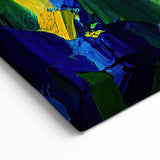 Modern Figurative Abstract Wall Art - Colorful Dancing Ballerina Print