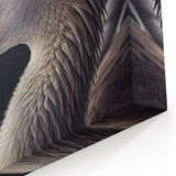 Vibrant Goose Portrait Canvas Art - Stunning Goose Wall Decor