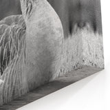 Serene Goose Resting Canvas Art - Peaceful Goose Wall Decor