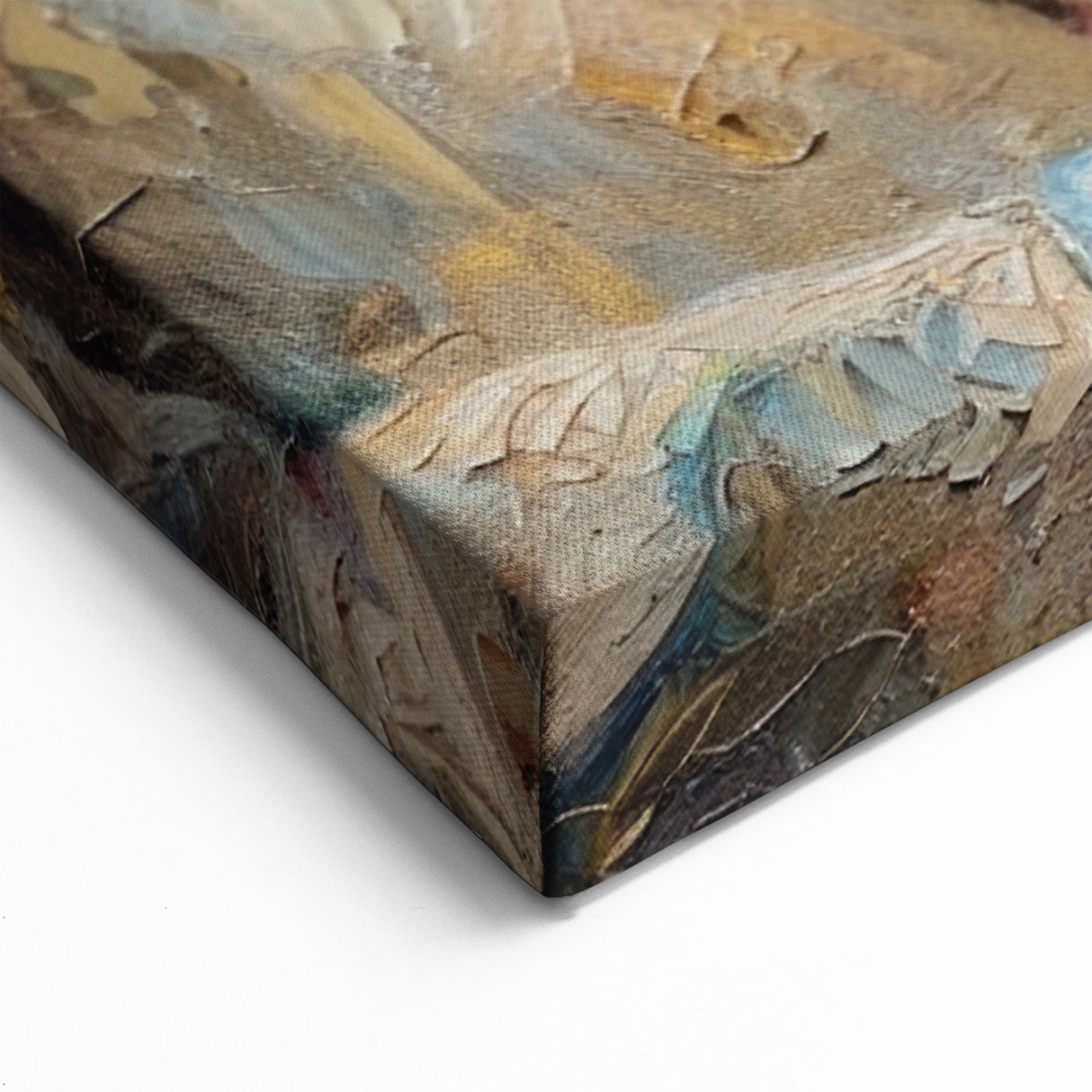 Dynamic Figurative Abstract Wall Art - Jazz Saxophonists in Harmony