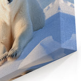 Peaceful Polar Bear Art - Wildlife Arctic Animal Prints for Home Decor