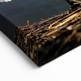 Egret Wall Art - Majestic White Egret Canvas for Elegant Decor