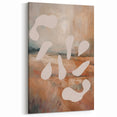 Minimalist Abstract Art with Soft Earth Tones - Modern Simple Wall Decor