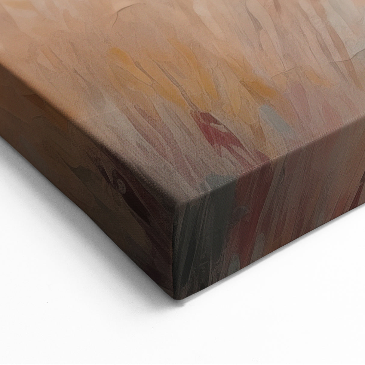 Minimalist Abstract Art with Soft Earth Tones - Modern Simple Wall Decor