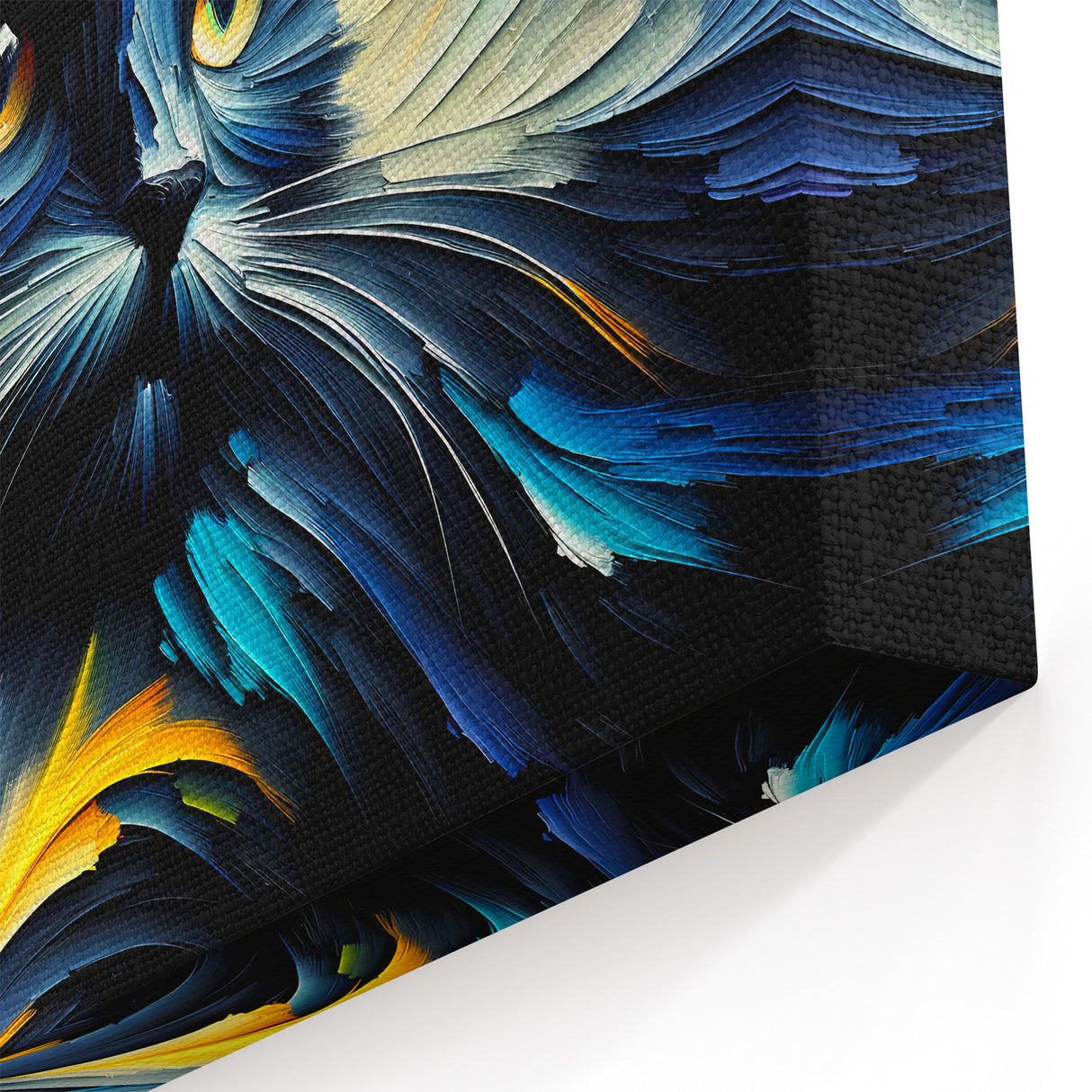 Dynamic Cat Wall Art - Vibrant Cat Decor, Canvas & Framed Prints