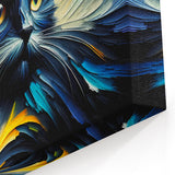 Dynamic Cat Wall Art - Vibrant Cat Decor, Canvas & Framed Prints