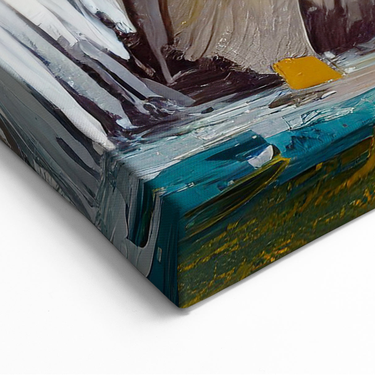 Vibrant Abstract Pelican Art - Bold Pelican Decor for Modern Spaces