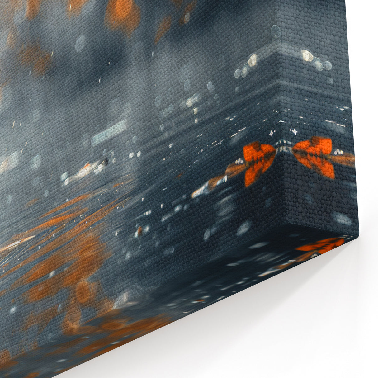 Vibrant Heron Wall Art - Stunning Heron Canvas Print with Bokeh Effect