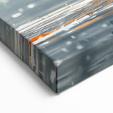 Vibrant Heron Wall Art - Stunning Heron Canvas Print with Bokeh Effect