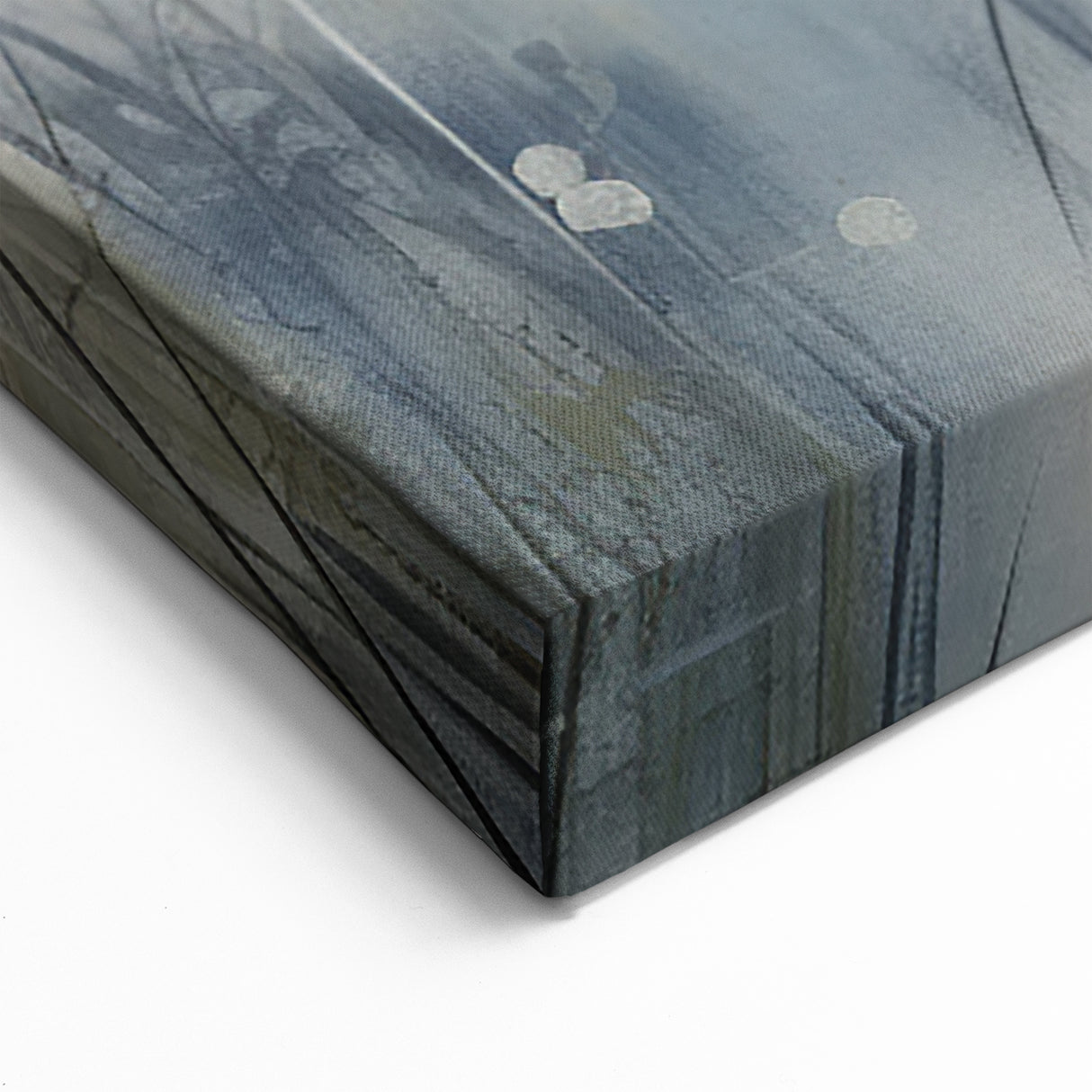 Ethereal Heron Wall Art - Serene Heron Canvas Print for Peaceful Decor