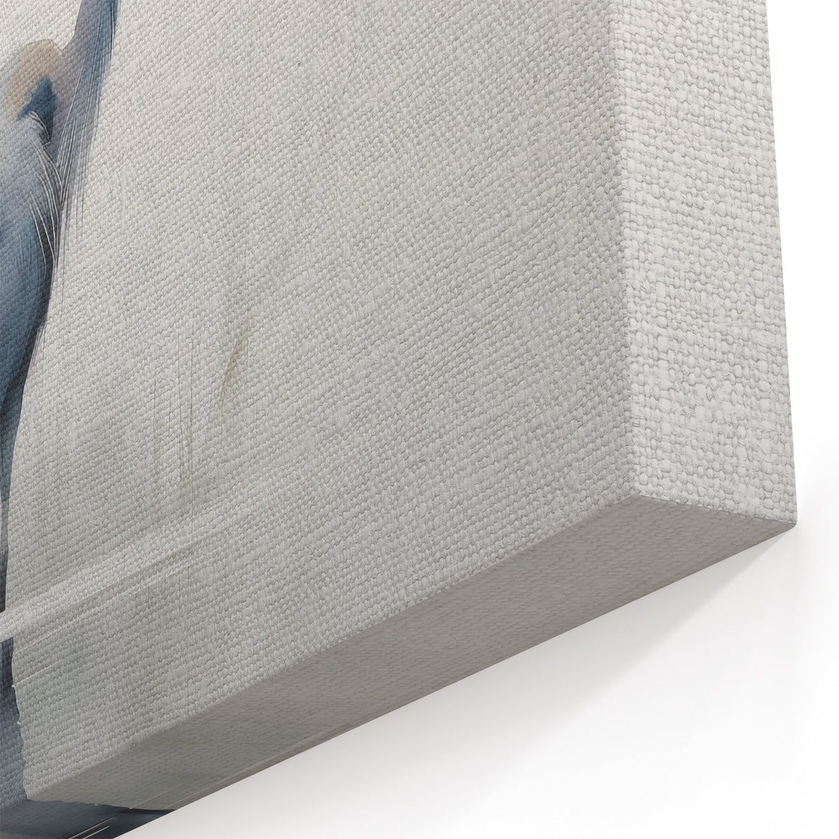 Serene Heron Wall Art - Minimalist Heron Canvas Print for Tranquil Spaces