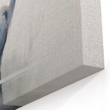 Serene Heron Wall Art - Minimalist Heron Canvas Print for Tranquil Spaces