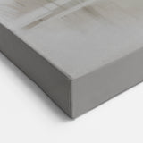 Serene Heron Wall Art - Minimalist Heron Canvas Print for Tranquil Spaces