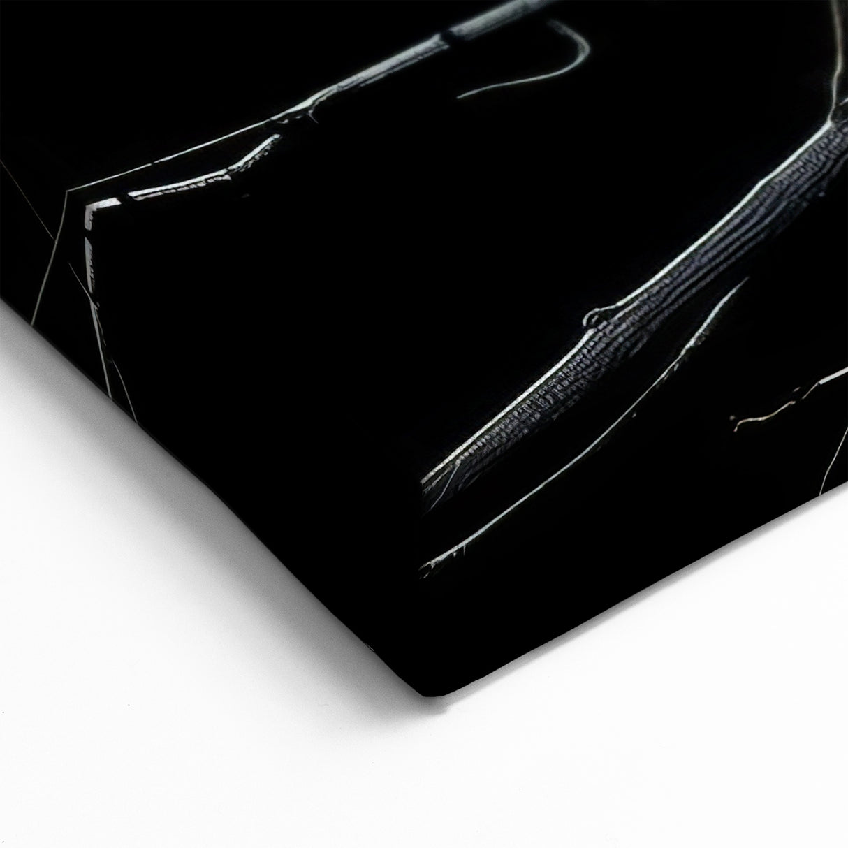 Dramatic Egret Wall Art - Elegant Egret Canvas Print for Modern Decor