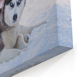 Husky Dog Winter Wonderland Wall Decor - Dog Lover Gifts & Prints