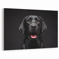 Striking Black Labrador Art Prints - Dog Wall Decor for Modern Homes