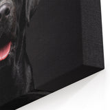 Striking Black Labrador Art Prints - Dog Wall Decor for Modern Homes