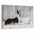 Elegant Great Dane in Urban Art Wall Decor - Dog Canvas Art & Prints