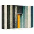 Modern Geometric Line Art | Bold Stripes and Lines Canvas