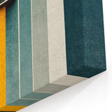 Modern Geometric Line Art | Bold Stripes and Lines Canvas