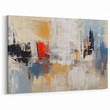 Dynamic Abstract Line Art | Bold and Textured Strokes Canvas