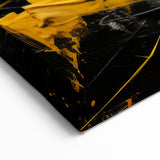 Dynamic Abstract Line Art | Fiery Strokes and Lines Canvas