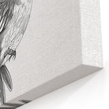 Minimalist Hummingbird Line Art - Elegant Hummingbird Decor & Print