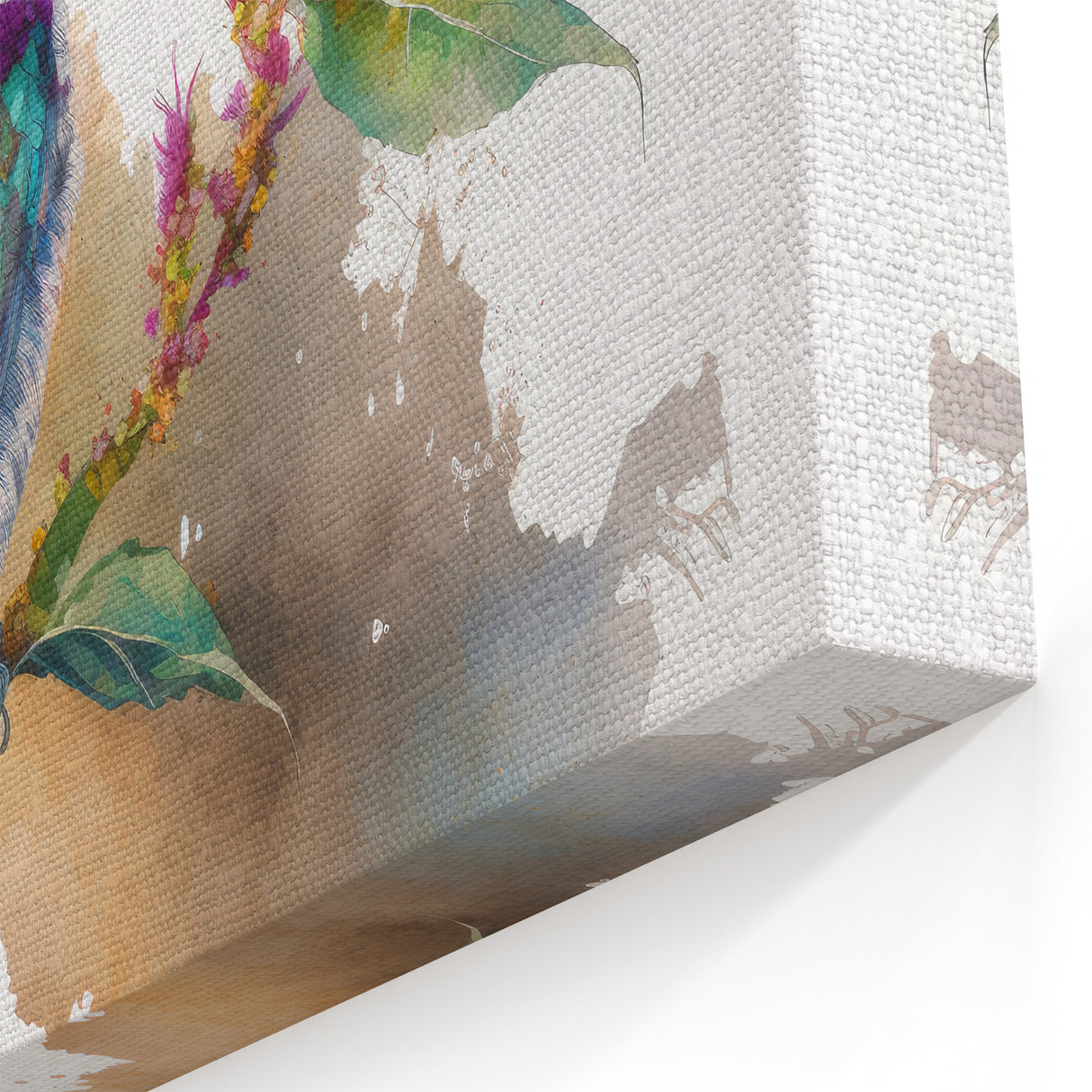 Artistic Hummingbird Wall Art - Vibrant Hummingbird Decor & Print