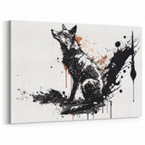 Unique Fox Wall Art - Rustic Fox Decor on Canvas and Framed Prints