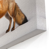 Fox Acrylic Glass Art - Modern Wildlife Wall Decor
