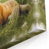 Nature Fox Wall Art - Peaceful Woodland Fox on Canvas and Prints