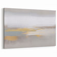Minimalist Strokes and Lines Abstract Art in Soft Earthy Tones