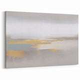 Minimalist Strokes and Lines Abstract Art in Soft Earthy Tones