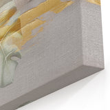 Elegant Leafy Strokes and Lines Abstract Art – Modern Wall Décor Canvas