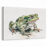 Artistic Frog Wall Art - Textured Amphibian Canvas & Framed Prints