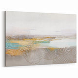 Modern Strokes and Lines Abstract Art - Minimalist Geometric Line Design