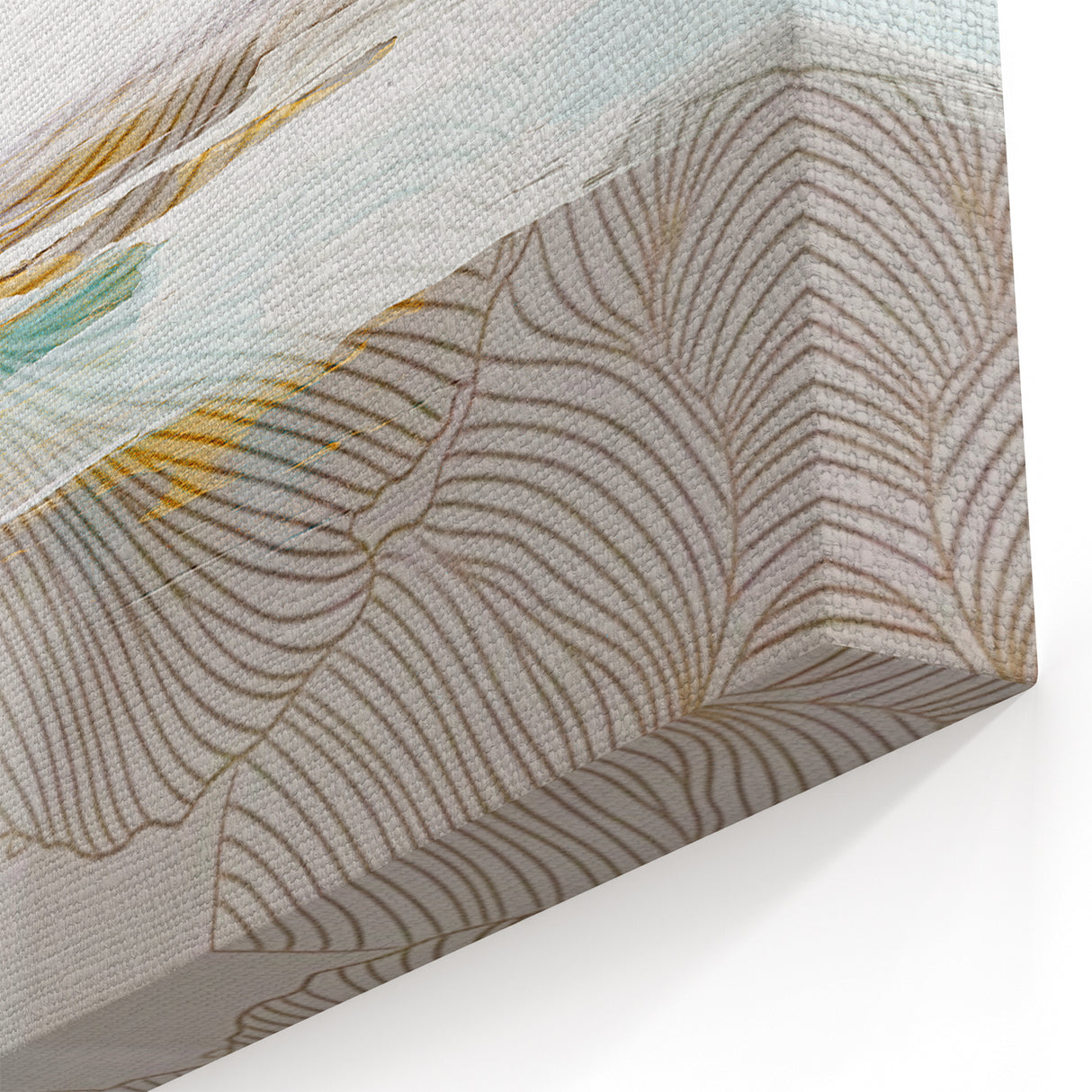 Modern Strokes and Lines Abstract Art - Minimalist Geometric Line Design