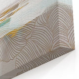 Modern Strokes and Lines Abstract Art - Minimalist Geometric Line Design