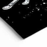 Monochrome Frog Wall Art - Black and White Amphibian Canvas Prints