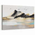 Elegant Strokes and Lines Abstract Art - Modern Geometric Line Canvas