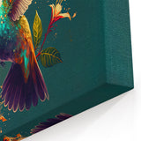 Vibrant Hummingbird Wall Art - Bold Hummingbird Decor & Print