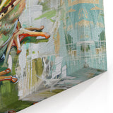Vibrant Frog Wall Art - Dynamic Amphibian Canvas & Framed Prints