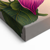 Vibrant Hummingbird Canvas Art - Colorful Hummingbird Wall Decor Print