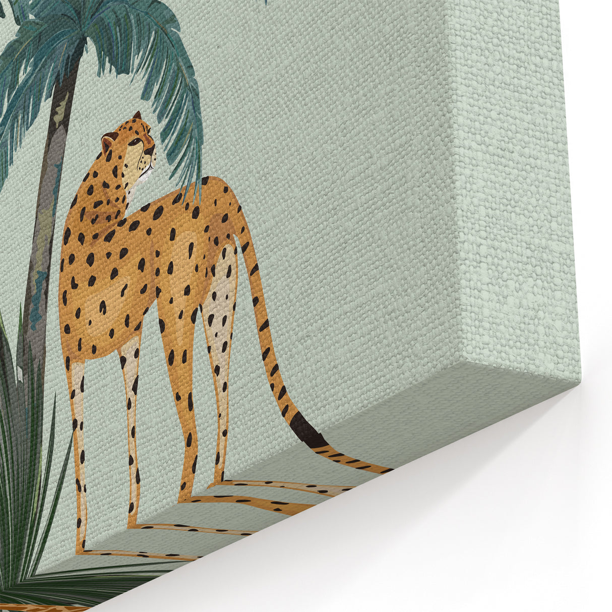 Vibrant Giraffe and Cheetah Wall Art - Safari Canvas, Framed & Acrylic Prints