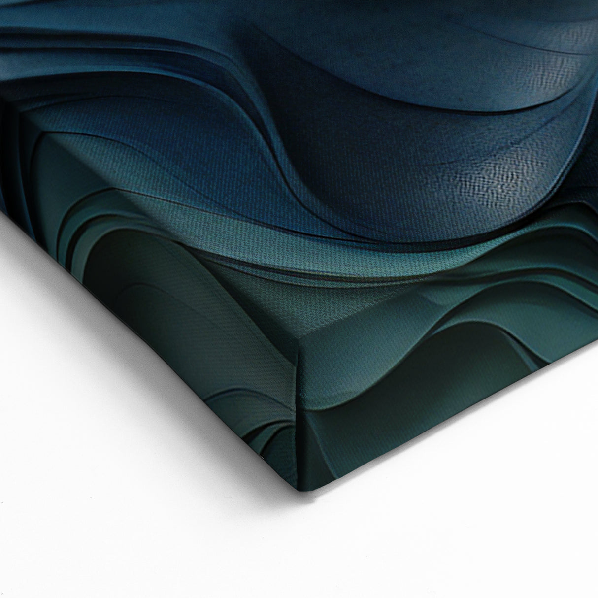 Soft Wave Abstract Art in Earth Tones | Fluid Movement Wall Decor