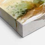 Elegant Ostrich Wall Art - Soft Pastel African Ostrich Canvas