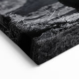 Majestic Black and White Elephant Wall Art - Powerful Wildlife Photography