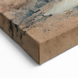 Adorable Baby Elephant Wall Art - Soft Pastel Safari Canvas Print