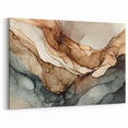 Earthy Tones Abstract Art | Organic Flowing Lines | Modern Wall Decor