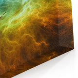 Cosmic Nebula Abstract Wall Art | Vibrant Space-Inspired Decor